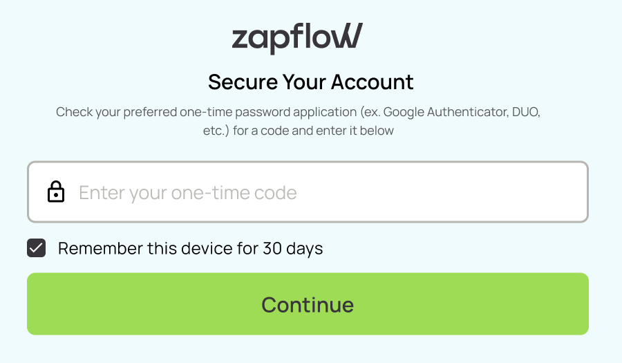 Multifactor authentication (2FA, MFA)